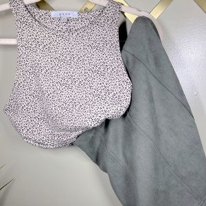 Medium Gaze soft leopard bodysuit